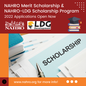 NAHRO Merit Scholarship & NAHRO-LDG Scholarship Program 2022 Applications Open Now