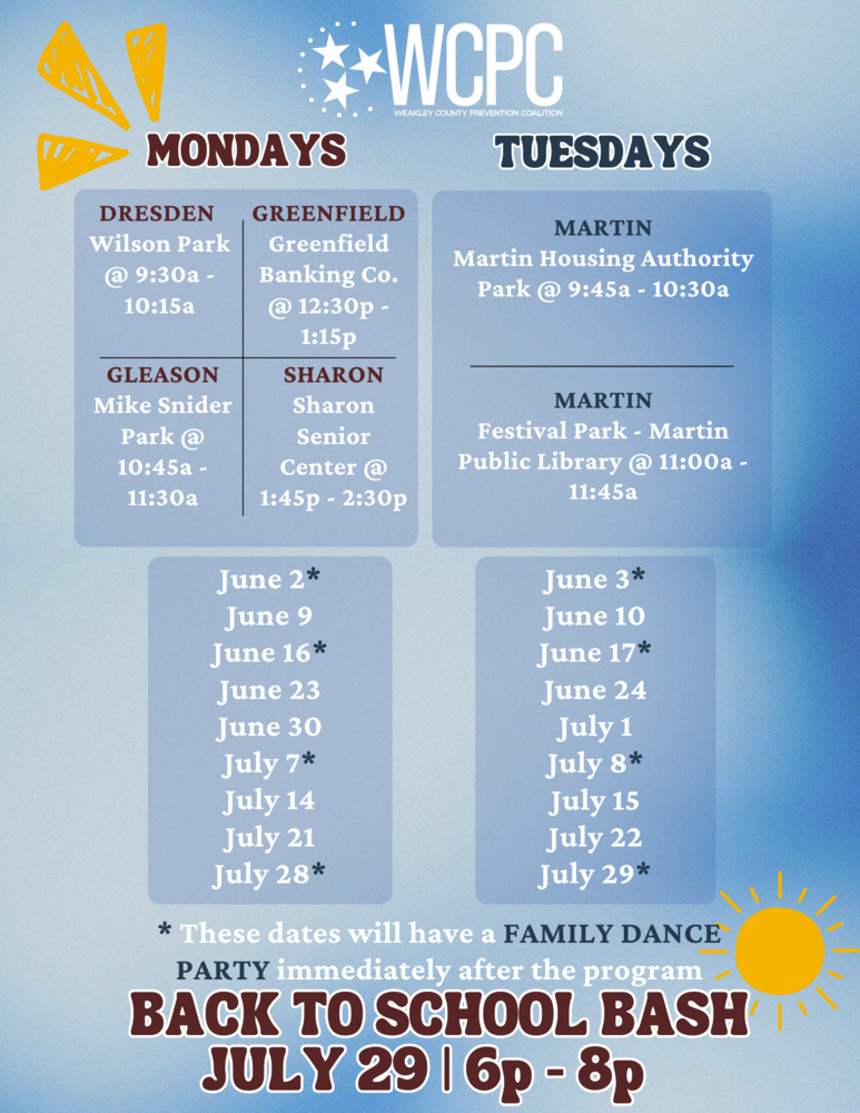 Summer Cool Down Graphic