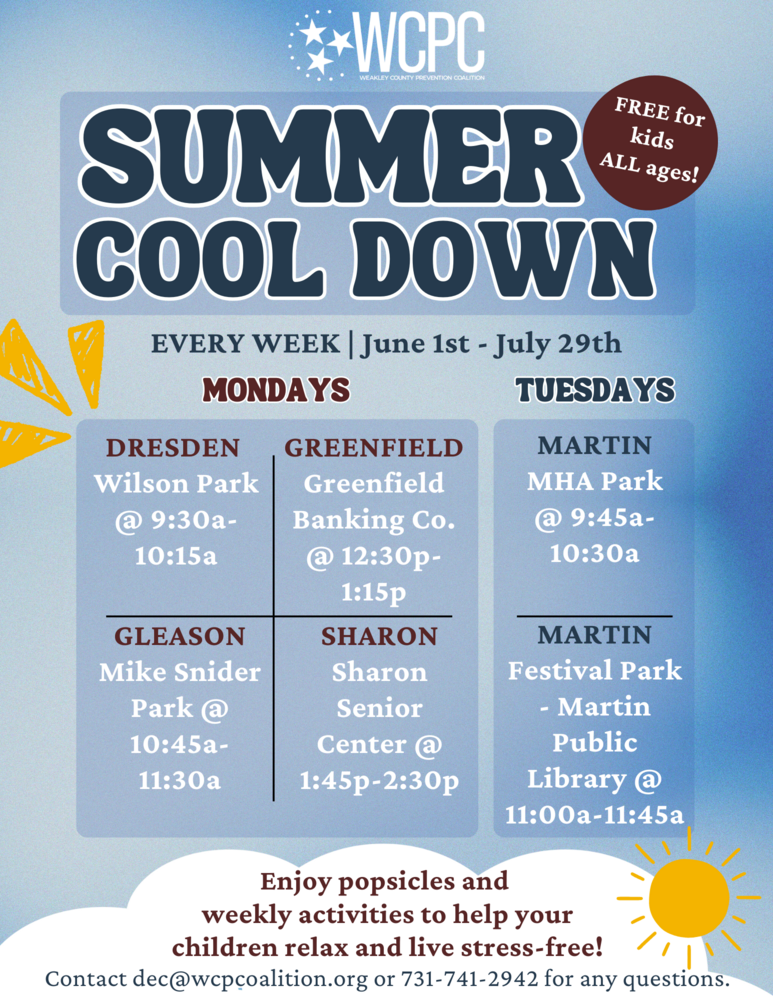 Summer Cool Down Graphic